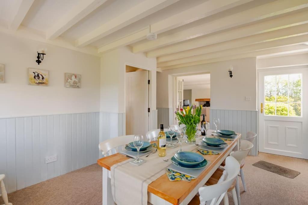 Rhos Y Bel Cottage Angelsey Llangadwaladr  المظهر الخارجي الصورة